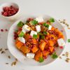 Recept voor pompoensalade met vegan feta