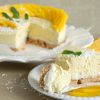 Munt-mango cheesecake, vegan en no bake