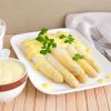 Asperges met vegan tofu-eisaus