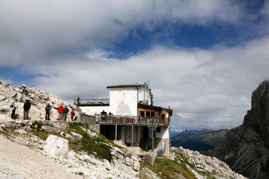 Het Pale Plateau is ook zomers met een skilift te bereiken, duurzaam reizen, rondreis Trentino, Italie, duurzame, groen, groene