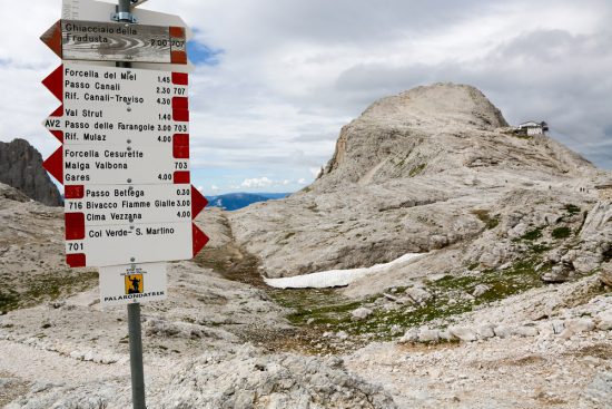 Vele trekking en wandelpaden op het Pale Plateau in Trentino, Italie, duurzaam reizen, rondreis Trentino, Italie, duurzame, groen, groene