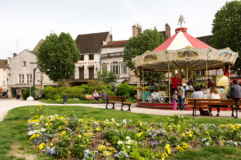 Beaune is een mooi beginpunt voor een fietsvakantie in de Bourgogne, Fietsen in de Bourgogne, Frankrijk