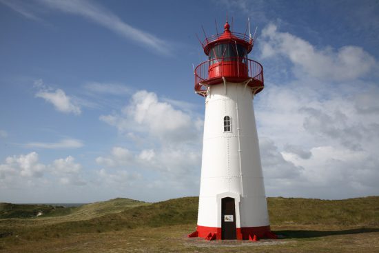 Fietsen naar de vuurtoren op Sylt (Duitsland) Rondreis Duitse Wadden, waddeneiland, Duitsland, waddenzee, Sylt