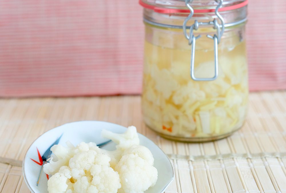 Bloemkool kimchi > gefermenteerde groente recept