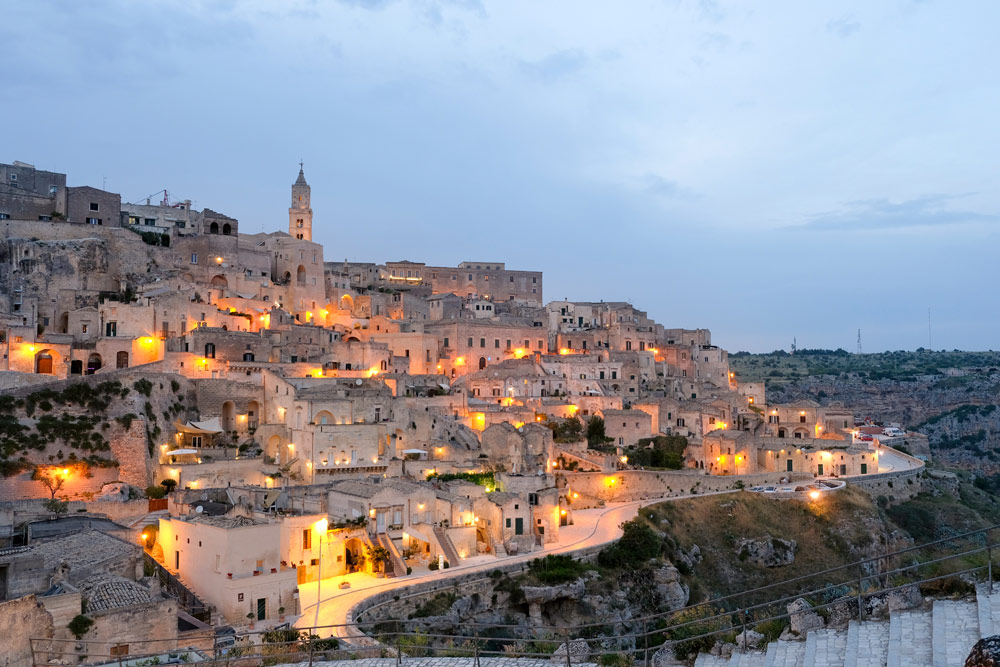 De sassi van Matera, van shabby naar chic