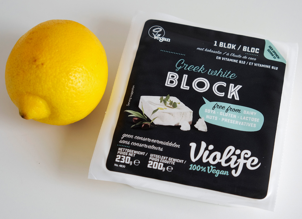 Violife Greek White Block, vegan kaasvervanger voor feta