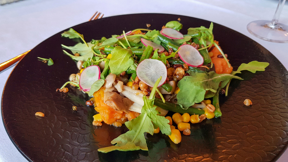 Heerlijk vegan eten in restaurant Prinsenhof. rondreis Waddenkust, Groningen, roadtrip