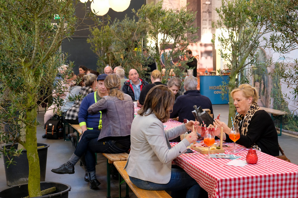 De Mediterrane keuken staat op de UNESCO lijst. Little Italy event in Amsterdam, De smaak van Italie