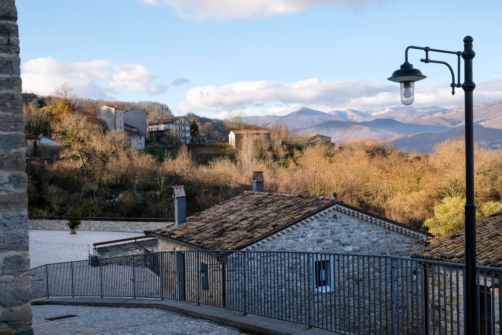 Een nieuwe dag in hotel Borgotufi in Castel del Giudice. Molise, Italie, duurzame rondreis in een ontontdekte regio. Moleasy