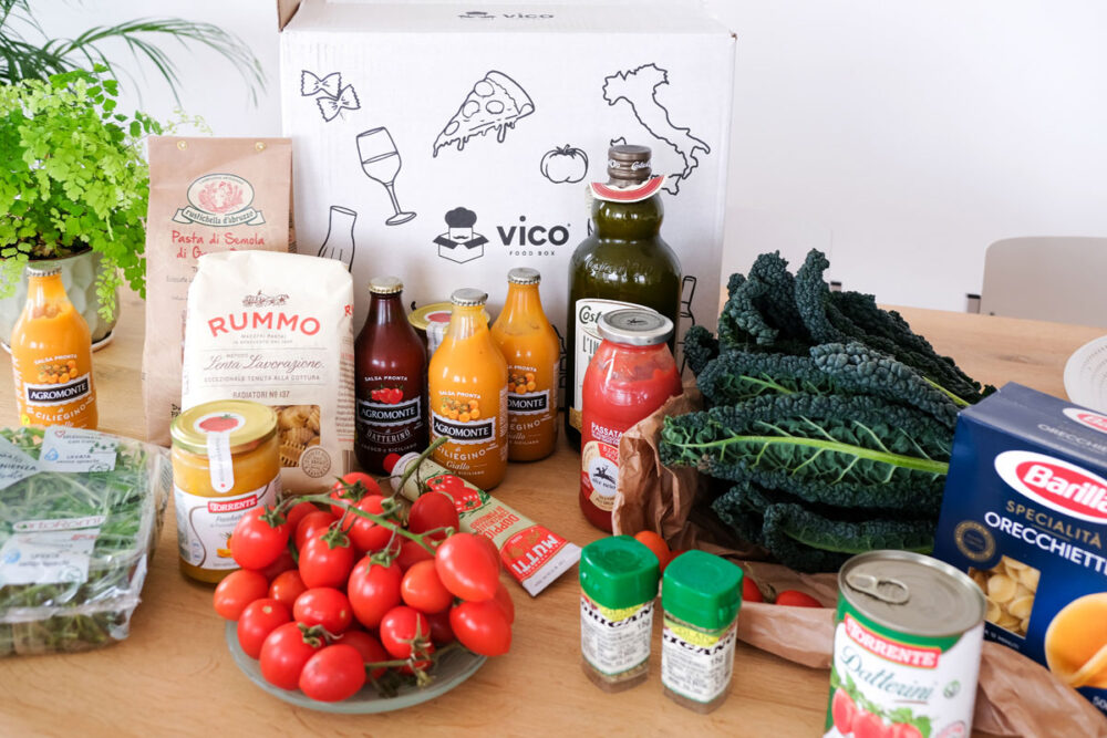 Vico food box webwinkel: De komende tijd staat er vaak Italiaans eten op tafel dankzij de vico food box: